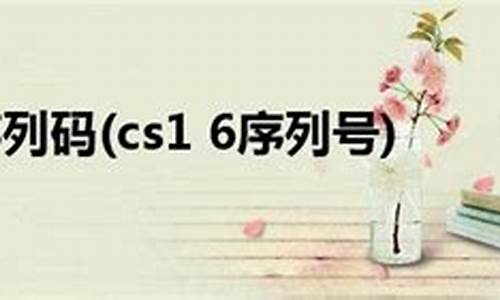 cs6序列号注册_cs1.6 序列号