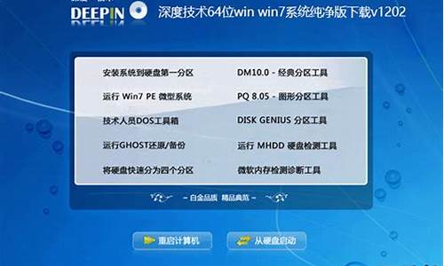 深度win7系统64位纯净版